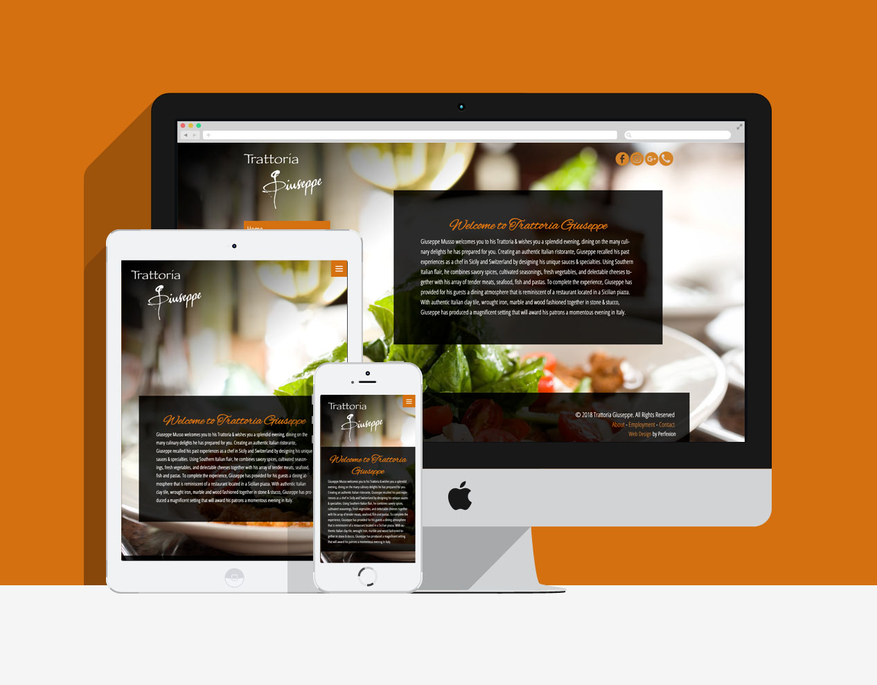 Restaurant Web Design, Edgemont PA